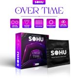 Bao Cao Su SOHU Over Time - Kéo Dài Thời Gian, Nhiều Gel Bôi Trơn, Bao Cao Su Siêu Mỏng size 52mm