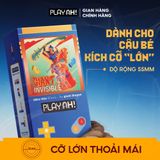 Bao cao su size to PlayAh! Siêu Mỏng 55mm Giant Invisible 24K.Right - Hộp 3/10 Cái