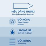 Bao Cao Su Durex Invisible Extra Thin Extra Sensitive
