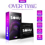 Bao Cao Su SOHU Over Time Siêu Mỏng, Kéo Dài Thời Gian, Nhiều Gel Bôi Trơn size 52mm