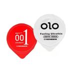 Bao Cao Su OLOL 0.01mm Siêu mỏng, truyền nhiệt, nhiều gel, mỏng nhất thế giới, hộp 3 bcs, Olo-china