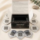 Bao cao su HAOLO siêu mỏng 0.01 bcs gân gai kéo dài thời gian nhiều gel bôi trơn cao cấp, Hộp 10 BCS