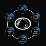 Bao cao su OiO 001 Feeling Ultrathin - Siêu mỏng - Nhiều gel  - Kéo dài thời gian - Hộp 10 cái