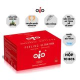 [HỎA TỐC- Che Tên] Bao cao su gai kéo dài thời gian OiO siêu mỏng 001 trơn nhiều gel bôi trơn chống xuất tinh sớm