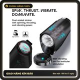 (Che Tên) Âm Đạo Giả Tự Động Kaotik Labs The Shotty - Xoay Thụt Tự Động, Kết Nối App Hộp Trắng Kín