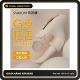 (Che Tên) Máy Liếm Điểm G Và Âm Vật Svakom Licksy - Đầu Lưỡi Xoay 360°, Điều Khiển App Cao Cấp Bảo Đảm