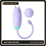 (Che Tên) Trứng Rung Lai Le Mi Hu Mao điều khiển qua APP điện thoạiHana Bảo Mật Tuyệt Đối