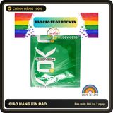 (Che Tên) Bao cao su Ok hương Bạc Hà, loại 1 cái bcs lẻ, siêu rẻ an toàn ngừa thai và bảo vệ sức khỏe Hộp Trắng Kín