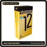 (Che Tên) Bao cao su Kimono siêu mỏng 0.02mm, chứa vitamin B, không mùi, bôi trơn tự nhiên - Hộp 3-12c Giao Nhanh Toàn Quốc