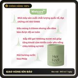 (Che Tên) [SINH LÝ NAM] Bao Cao Su PlayAh Her Feel Ultra Thin Hộp 10 Cái (Size 52mm) Siêu Mỏng Nhiều GeL Bảo Mật Tuyệt Đối