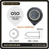 (Che Tên) [Tặng 1 Hộp 10C] Bao Cao Su Olo Feeling Ultra Thin Hương Vani, Bcs Siêu Mỏng Nhiều Gel Bôi Trơn Chuẩn Auth