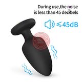 Nút gắn hậu môn Diesel Ruby LED 7 màu chính hãng - 10 chế độ rung, điều khiển từ xa, chất liệu an toàn cho da - giao hàng che tên kín đáo