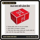 (Che Tên) Bao cao su OLO 0.01 đỏ siêu mỏng dai nhiều gel bôi trơn truyền nhiệt cảm giác như thật hộp 10bcs Hỗ Trợ 24/7