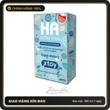 (Che Tên) Bao cao su XTOY HA Ultra thin, siêu mỏng, siêu nhiều bôi trơn 2000mg gốc nước - TOPTOY Bảo Mật Tuyệt Đối