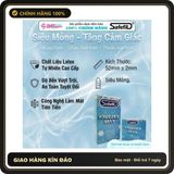 (Che Tên) Bao Cao Su Safefit Freezer Max - Mát Lạnh Tột Cùng Hộp Trắng Kín