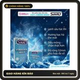 (Che Tên) Bao Cao Su Safefit Freezer Max - Mát Lạnh Tột Cùng Hộp Trắng Kín