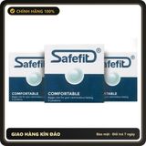 (Che Tên) Bao cao su SafeFit Comfortable S52, siêu mỏng, chống xuất tinh sớm, kéo dài thời gian quan hệ Cao Cấp Bảo Đảm
