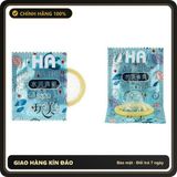 (Che Tên) Bao Cao Su HA Blue Ultra Thin, Bcs Siêu Mỏng, Size 52mm, Nhiều Gel Bôi Trơn (Hộp 100C - Tiết Kiệm) - Hàng Mới Về