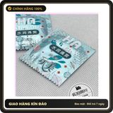 (Che Tên) Bao Cao Su HA Blue Ultra Thin, Bcs Siêu Mỏng, Size 52mm, Nhiều Gel Bôi Trơn (Hộp 100C - Tiết Kiệm) - Hàng Mới Về