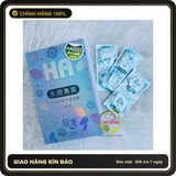 (Che Tên) Bao cao su nội địa trung nhiều gel HA Ultra thin hộp 100 cái, chính hãng date xa Hộp Trắng Kín