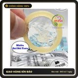(Che Tên) Bao cao su nội địa trung nhiều gel HA Ultra thin hộp 100 cái, chính hãng date xa Hộp Trắng Kín