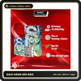 (Che Tên) Bao cao su Sagami Spearmint siêu mỏng 0.03mm, hương bạc hà, kéo dài thời gian - Hộp 3 và 10 cái Chuẩn Auth