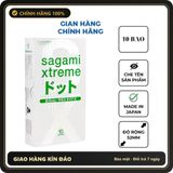 (Che Tên) Bao Cao Su Siêu mỏng Sagami Nhật Bản tùy chọn phân loại hộp 10 chiếc đủ mẫu Giao Nhanh Toàn Quốc
