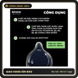 (Che Tên) [HỎA TỐC - Che Tên] Bao cao su kimono siêu mỏng 0.01 nhiều gel bôi trơn, gân gai liti kéo dài thời gian - Hộp 12 cái Bảo Mật Tuyệt Đối