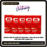 (Che Tên) Bao cao su OK Original hộp 12 cái bao cao su OK đỏ giá rẻ - HÀNG VIỆT NAM CHẤT LƯỢNG CAO - Hàng Mới Về