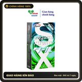 (Che Tên) Bao cao su siêu mỏng kéo dài thời gian hương bạc hà Sagami xtreme Spearmint hộp 10 bcs - Hàng Mới Về