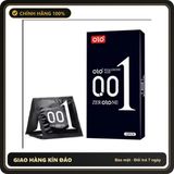 (Che Tên) Bao cao su OLO 001 siêu mỏng, nhiều gel bôi trơn - Hộp 10 bao Bảo Mật Tuyệt Đối