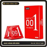 (Che Tên) Bao cao su OLO 001 siêu mỏng, nhiều gel bôi trơn - Hộp 10 bao Bảo Mật Tuyệt Đối