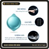 (Che Tên) Bao cao su kéo dài thời gian có gai SLM Energy Lasting siêu mỏng 001mm size 52mm hộp 10 bao Hỗ Trợ 24/7