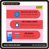 (Che Tên) Bao cao su size nhỏ 49mm OLEO LAMPO COOLING hộp 10 cái siêu mỏng cổ thắt kéo dài thời gian quan hệ Hỗ Trợ 24/7