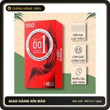 (Che Tên) [COMBO 4 HỘP 40 CÁI] Bao cao su cao cấp OiO kéo dài thời gian, siêu mỏng, gân gai, truyền nhiệt - Hộp 10 cái 40 cái Hỗ Trợ 24/7