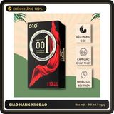 (Che Tên) [COMBO 4 HỘP 40 CÁI] Bao cao su cao cấp OiO kéo dài thời gian, siêu mỏng, gân gai, truyền nhiệt - Hộp 10 cái 40 cái Hỗ Trợ 24/7