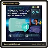 (Che Tên) COMBO 3 hộp Bao cao su Siêu mỏng JUNCAI 001 Spearmint Hương bạc hà Nhiều gel Hộp 10 bcs size 49mm Hỗ Trợ 24/7