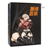 Bộ đồ chơi BDSM Cokelife 9 món (màu hồng) chính hãng - chất liệu an toàn cho da, dễ vệ sinh, êm ái khi dùng - giao hàng che tên kín đáo