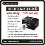(Che Tên) [MUA 1 TẶNG 1] Bao cao su HAOLO siêu mỏng 0.01 bcs gân gai kéo dài thời gian nhiều gel bôi trơn cao cấp Hỗ Trợ 24/7
