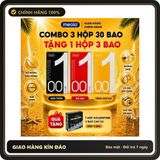 (Che Tên) [COMBO 4 HỘP 40 CÁI] Bao cao su cao cấp OiO kéo dài thời gian, siêu mỏng 001,gân gai, truyền nhiệt Giao Nhanh Toàn Quốc