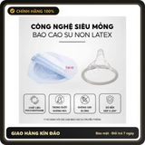 (Che Tên) Bao cao su Sagami Original 0.01 hộp 5 chiếc - mỏng nhất thế giới Giao Nhanh Toàn Quốc