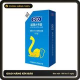 (Che Tên) Bao cao su size lớn 55mm XL 001 hộp 10 cái, bcs size lớn siêu mỏng 0.01mm kéo dài thời gian quan hệ Giao Nhanh Toàn Quốc