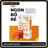 (Che Tên) Bao Cao Su Siêu mỏng Sagami Xtreme Super Thin Nhật Bản - BCS Mỏng Kiểu Truyền Thống (Hộp 2 chiếc, Hộp 10 chiếc) | Lalend Cao Cấp Bảo Đảm