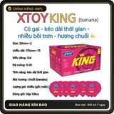 (Che Tên) Bao cao su XTOY nhiều phân loại siêu mỏng, kéo dài thời gian, gai, nhiều gel bôi trơn - Hộp 10 bcs Hỗ Trợ 24/7