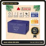 (Che Tên) [Combo] bao cao su siêu mỏng Juncai kéo dài thời gian, gân gai tăng khoái cảm, bcs HAOLO 001 siêu mỏng nhiều gel Hộp Trắng Kín