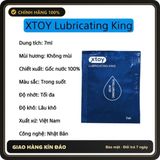 (Che Tên) Gel Bôi Trơn dạng gói XTOY, gel gốc nước, chứa tinh chất độc quyền HA làm hồng se khít, gói gel 7ml nhỏ gọn tiện dụng Cao Cấp Bảo Đảm