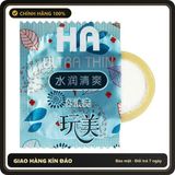 (Che Tên) Bao Cao Su HA Xanh nhiều gel gốc nước Hộp 100 Cái Hàng Nội Địa Trung Quốc chuyên cho nhà nghĩ khách sạn - Hàng Mới Về
