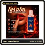 (Che Tên) Gel bôi trơn Feelex Hot tăng khoái cảm cho nữ nhờ hiệu ứng Nóng cực trơn và lâu khô - Chai 250ml Bảo Mật Tuyệt Đối