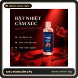 (Che Tên) Gel bôi trơn Feelex Hot tăng khoái cảm cho nữ nhờ hiệu ứng Nóng cực trơn và lâu khô - Chai 250ml Bảo Mật Tuyệt Đối