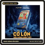 (Che Tên) Bao cao su size to PlayAh! Siêu Mỏng 55mm Giant Invisible 24K.Right - Hộp 3/10 Cái Chuẩn Auth